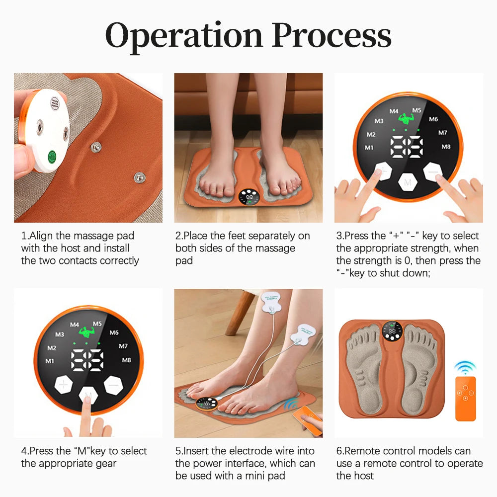 Wireless Smart 3D Foot Massage Pad