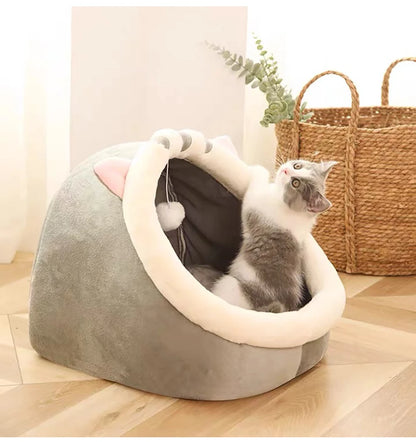 Deep Sleep Cat Bed Cartoon Pet Bed