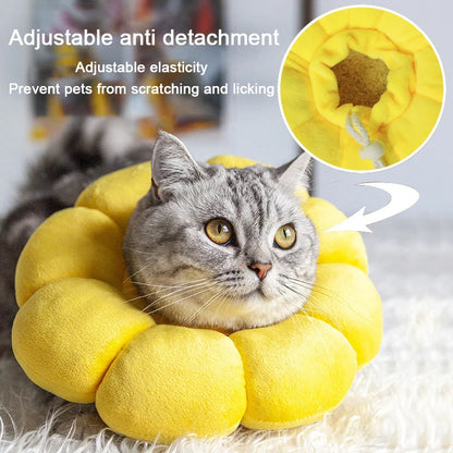 Soft Plush Cat Protection Collar