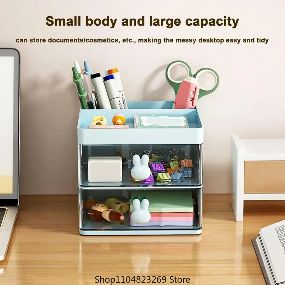 Small Desk Organizer With Drawer