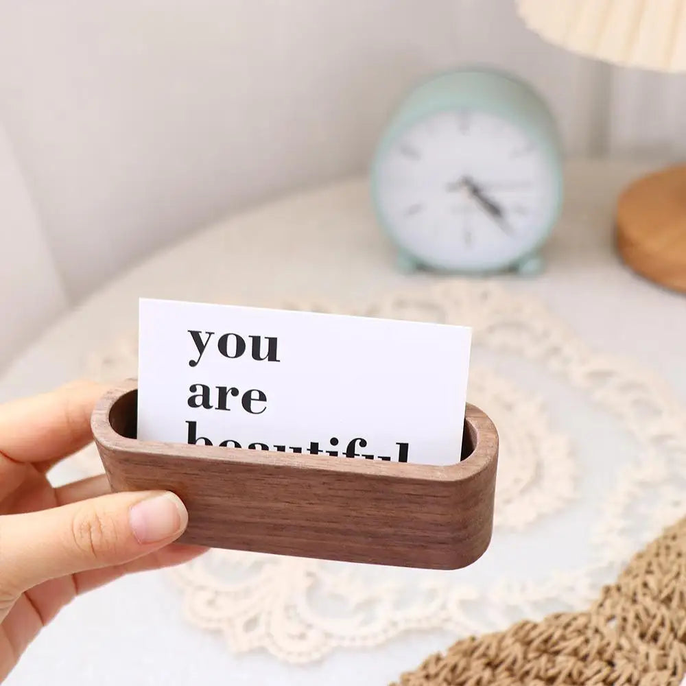 Wooden Business Card holder