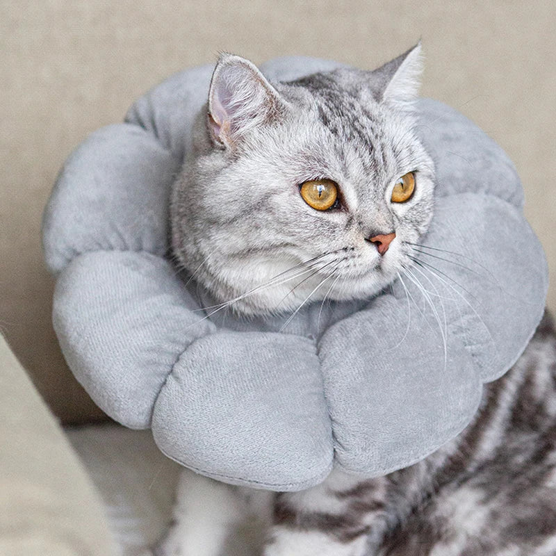 Soft Plush Cat Protection Collar