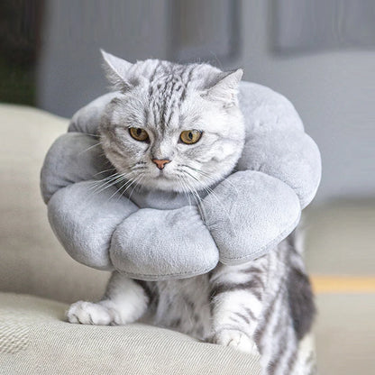 Soft Plush Cat Protection Collar