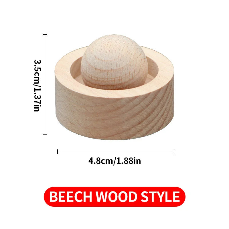 Solid Wood Spherical Aromatherapy Accessory