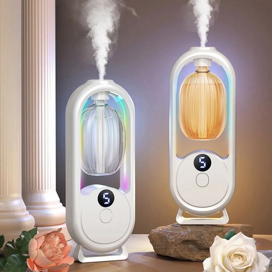 Rechargeable portable aromatherapy diffuser