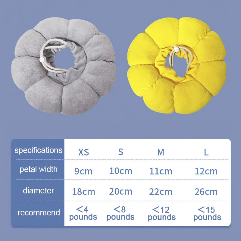 Soft Plush Cat Protection Collar