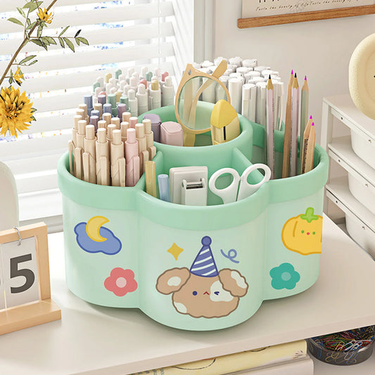 Rotating Pen Holder Desk Organizers