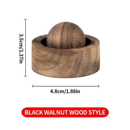 Solid Wood Spherical Aromatherapy Accessory