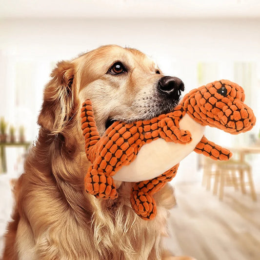 Pet Dinosaur Interactive Dog Chew Toys