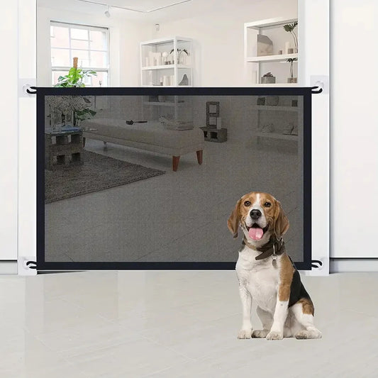 Pet Isolated Network Stairs Gate
