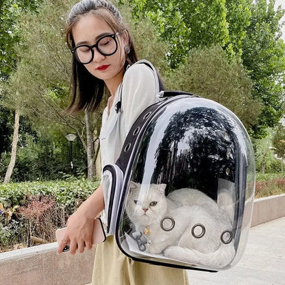 Portable Space Capsule Breathable Pet Bag
