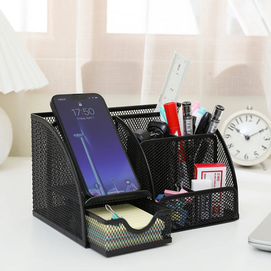 Large Capacity Metal Desktop Storage Box
