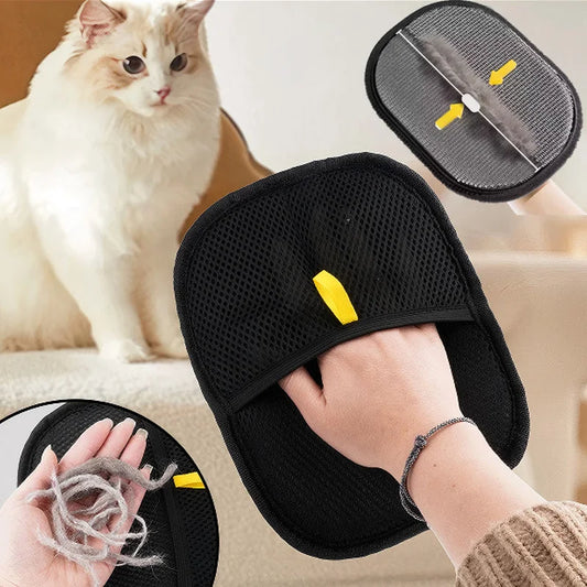 Pet Hair Remover Glove Brush