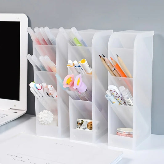 Multi-Layer Pen Holder & Cosmetic Brush
