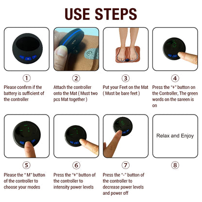 Wireless Smart 3D Foot Massage Pad