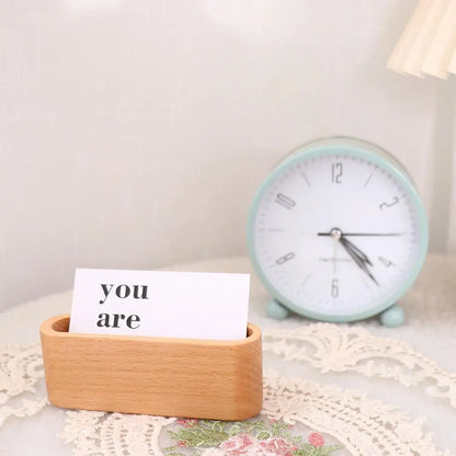 Wooden Business Card holder
