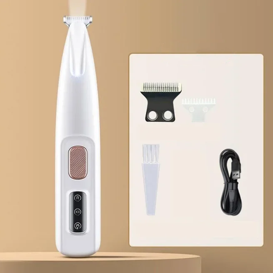 LED Light Fully Waterproof Pet Hair Trimmer